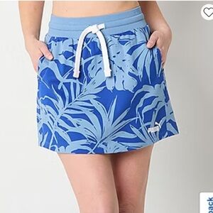 NWT PUMA Womens Mid Rise Midi A-Line Skirt, Medium